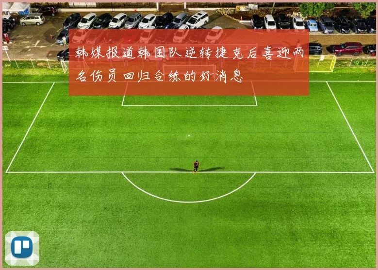 韩媒报道韩国队逆转捷克后喜迎两名伤员回归合练的好消息